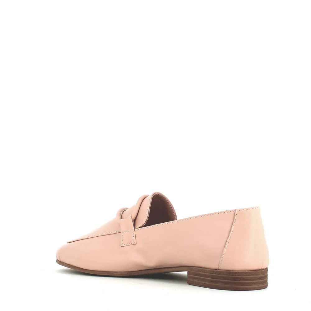 Cinders Edit Soft Leather Loafer Cameo