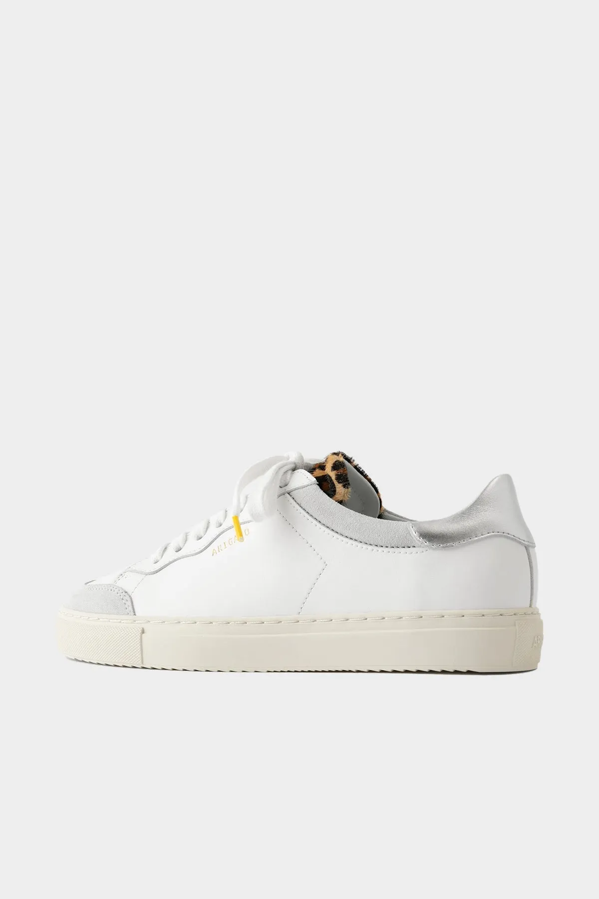 Clean 180 Sneaker in White Silver