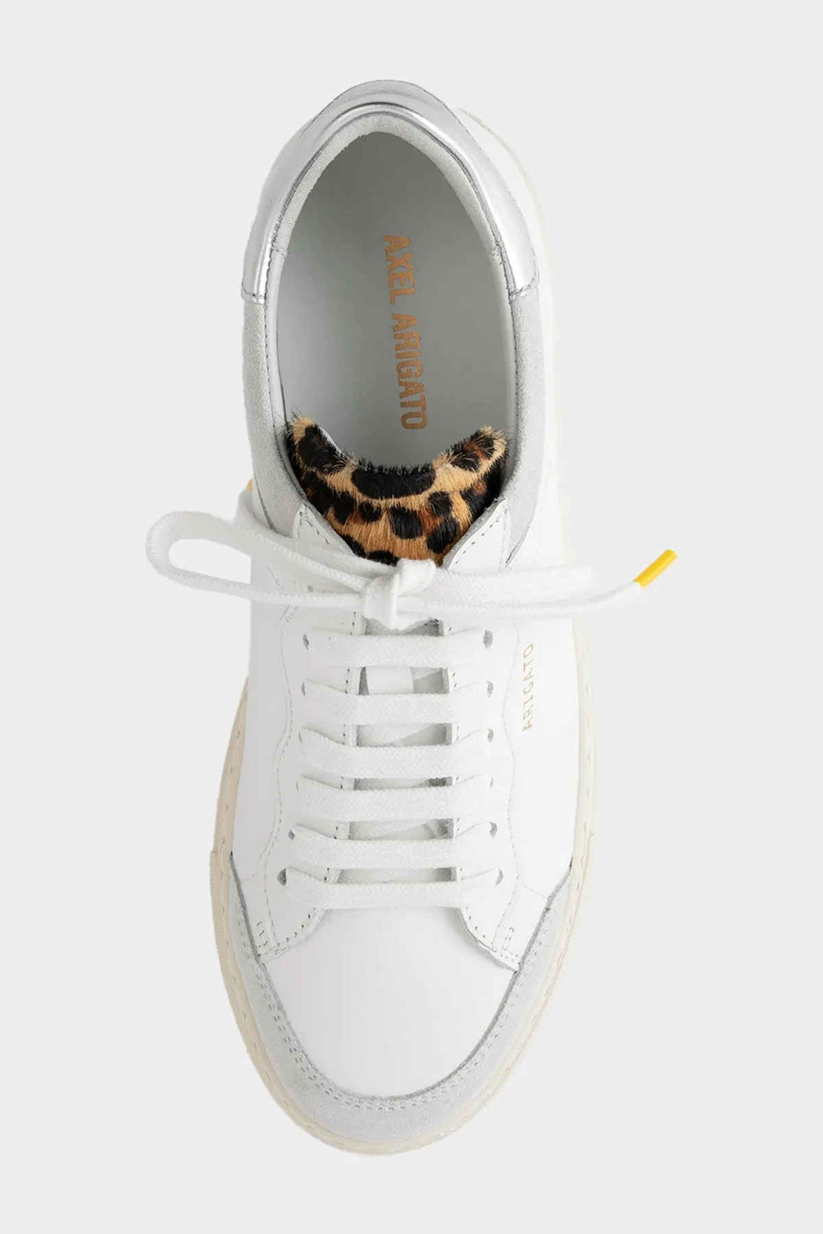 Clean 180 Sneaker in White Silver