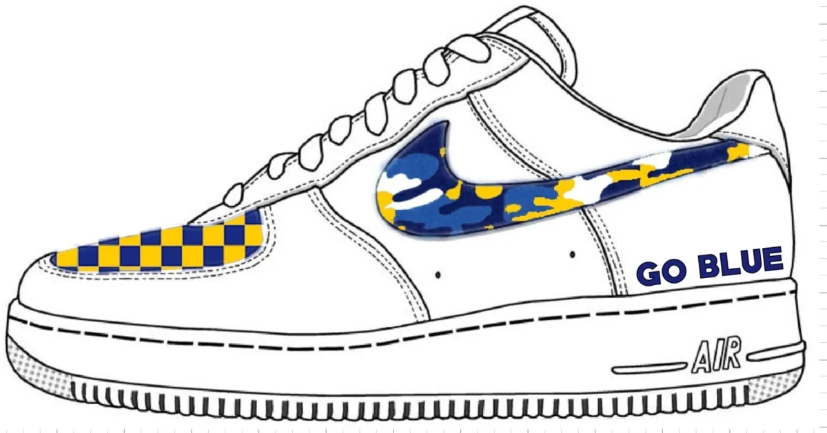 'College V2' Nike AF1 (Women's)