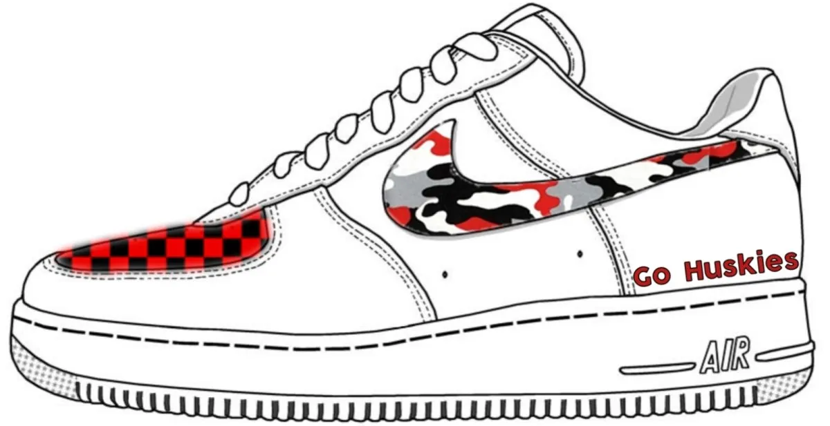 'College V2' Nike AF1 (Women's)