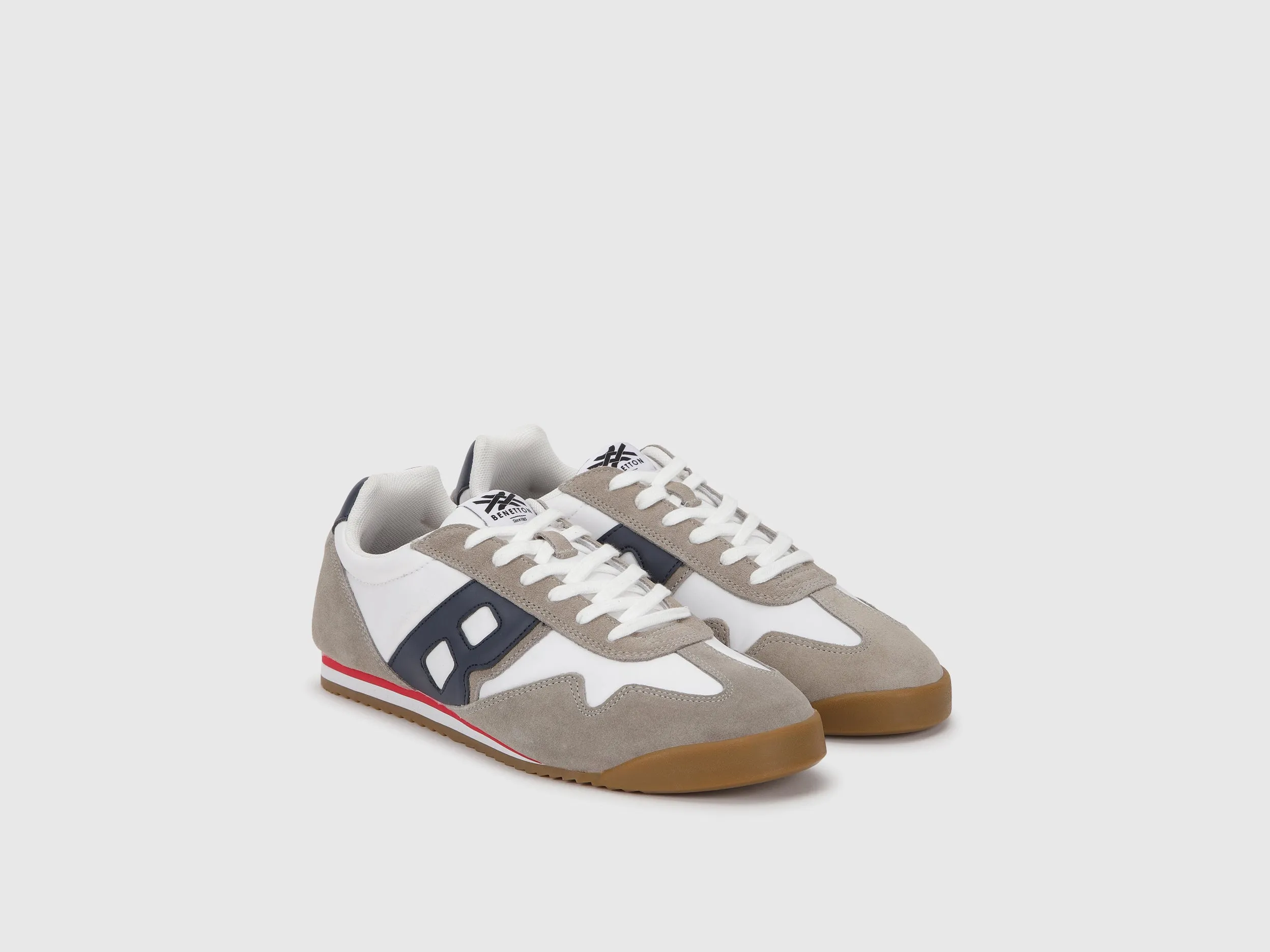 Colorblocked Casual Sneakers
