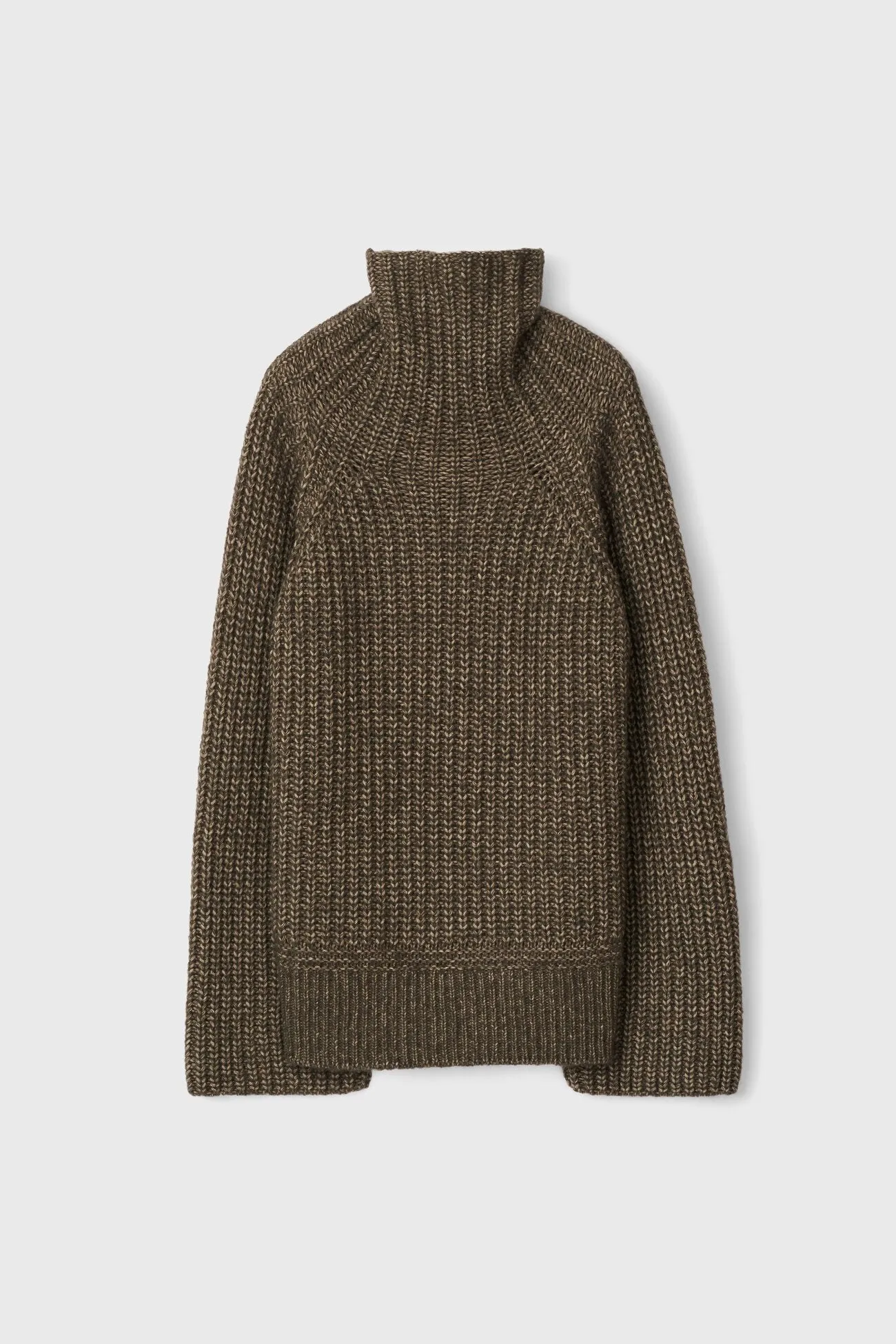 Courage Raglan Knit in Dark Green