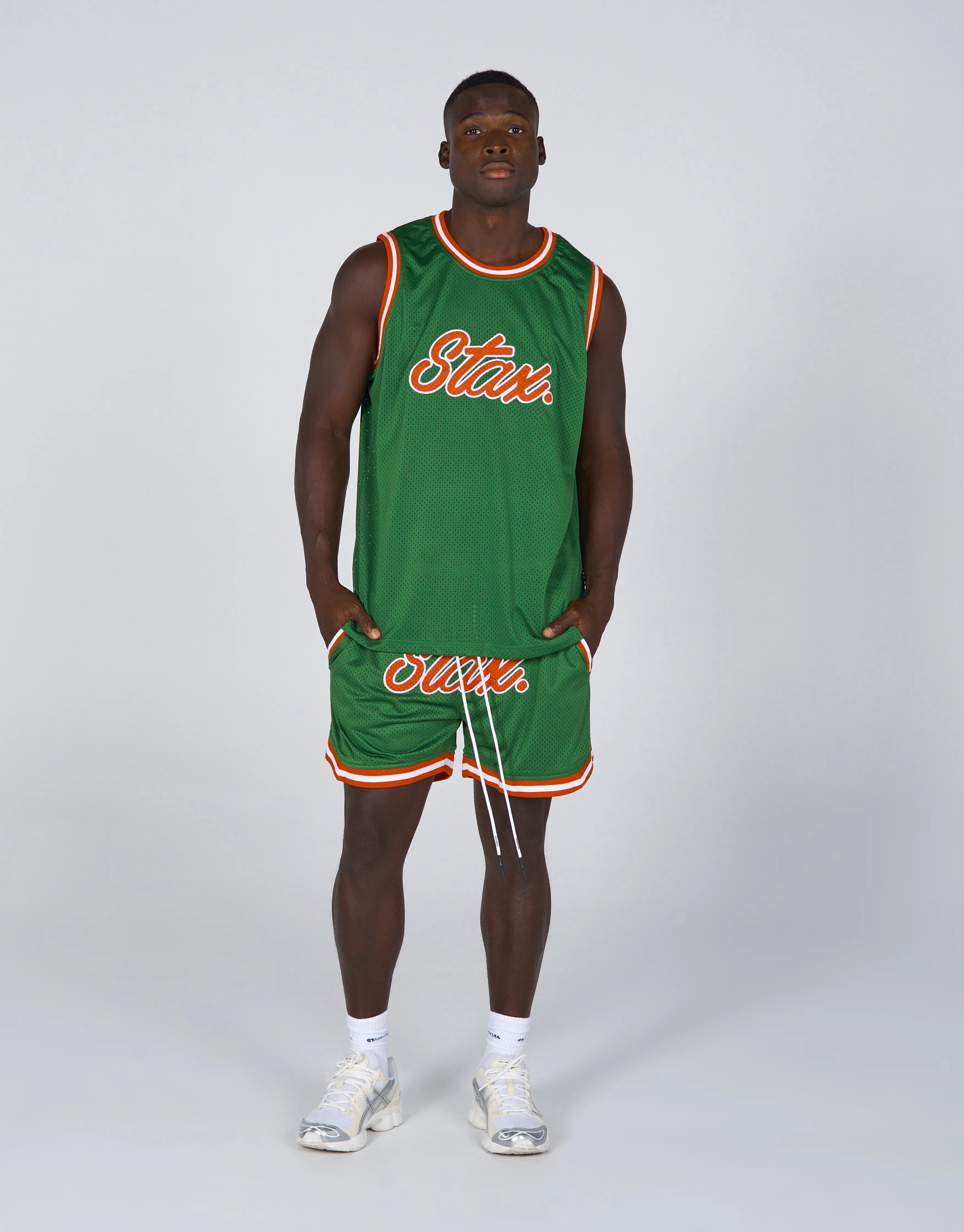 Court Drip Basketball Singlet - Ohio