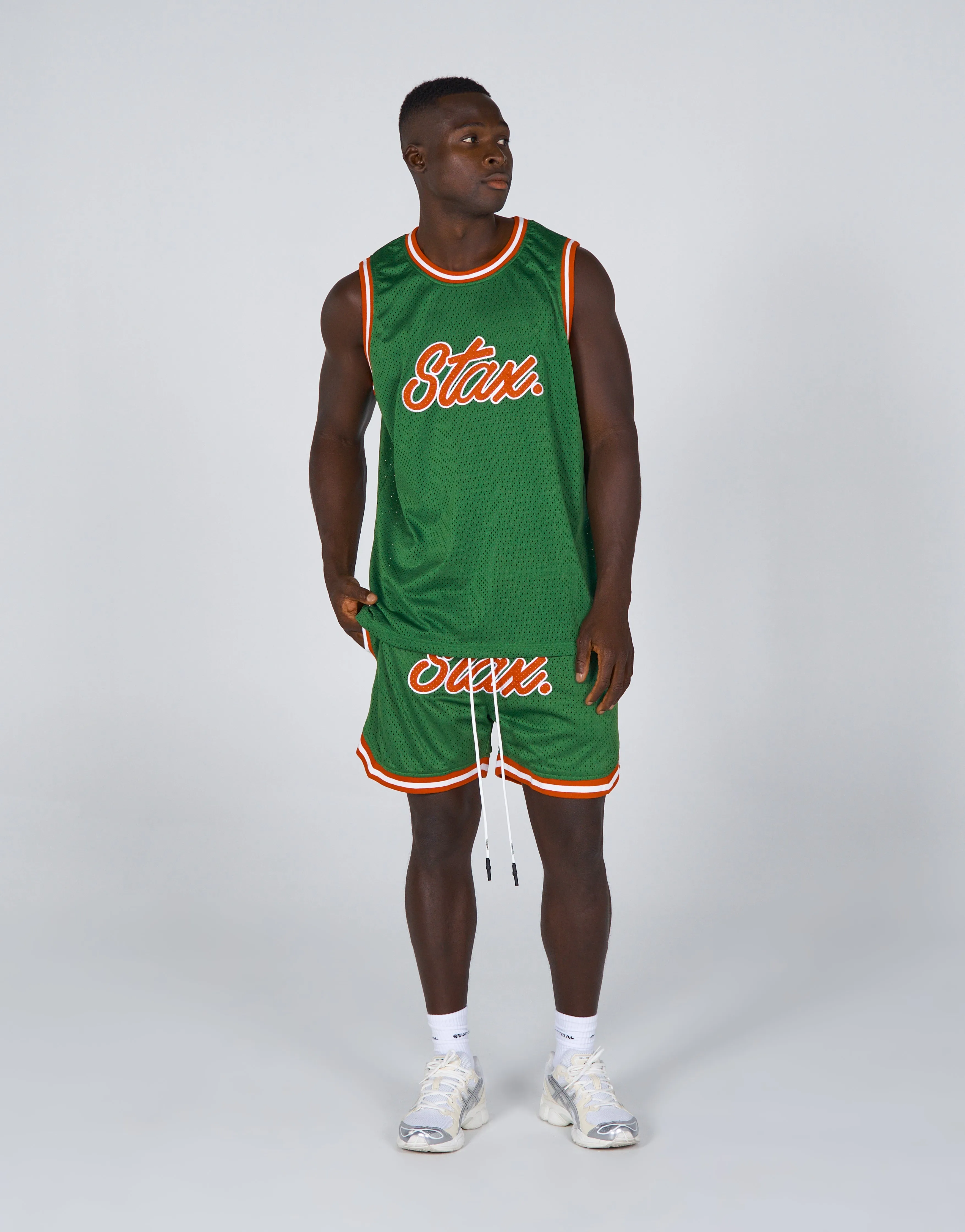 Court Drip Basketball Singlet - Ohio