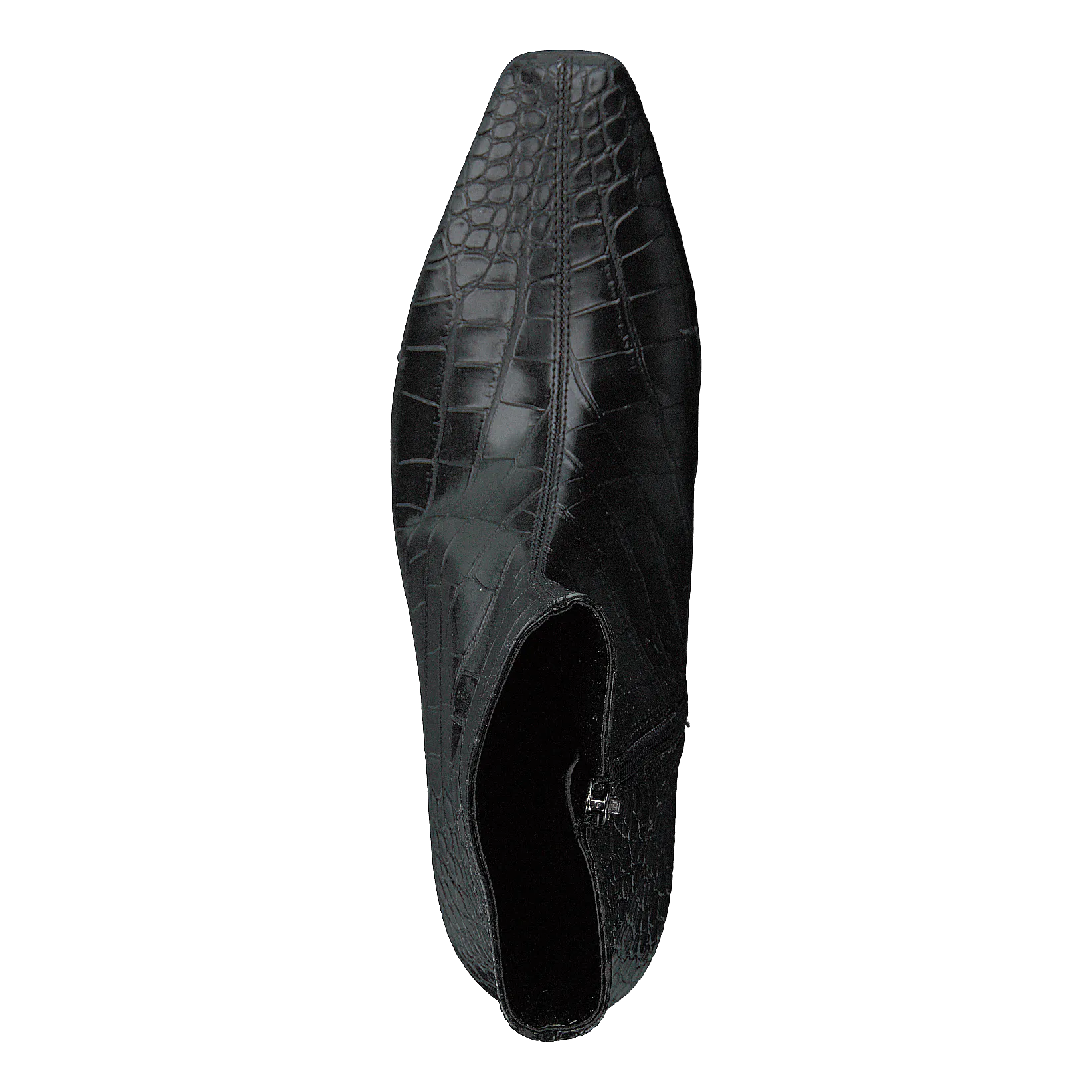 Croco Basic Boots Black