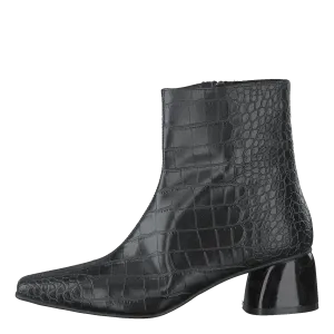 Croco Basic Boots Black