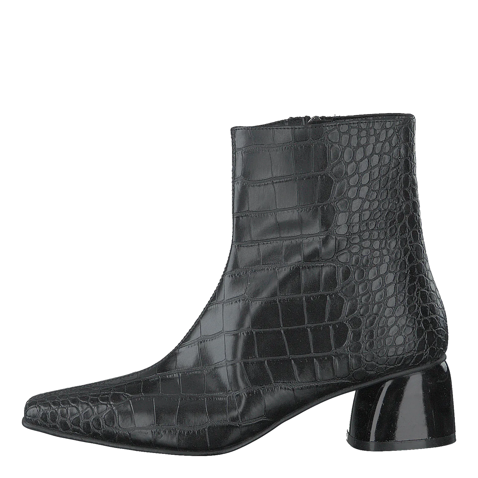 Croco Basic Boots Black