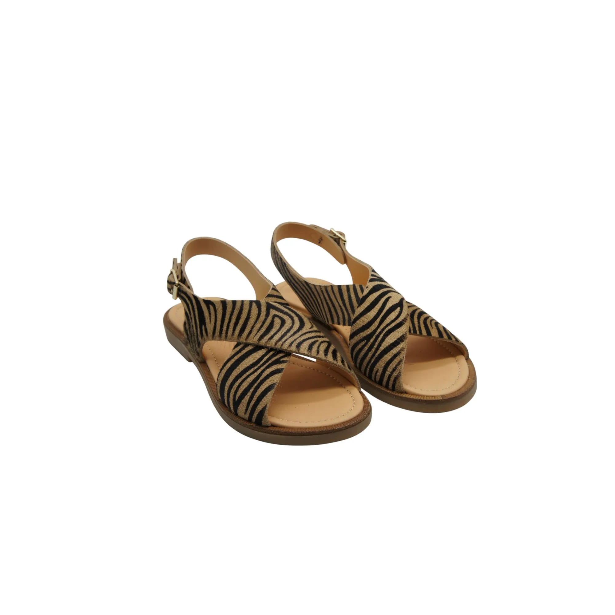 Crossed Sandals D446