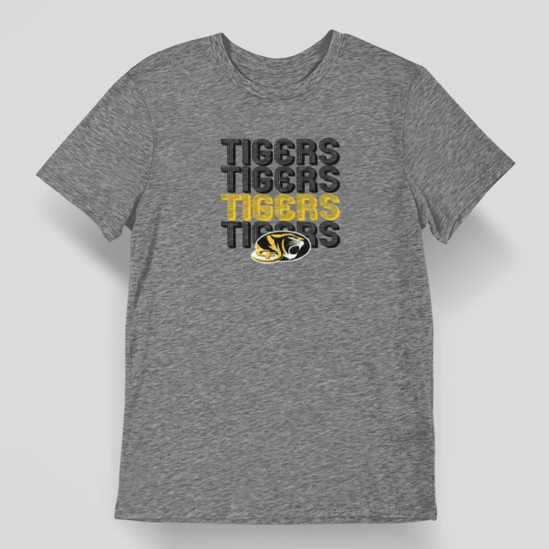 Cuyahoga Falls Black Tigers Spirt T-Shirt
