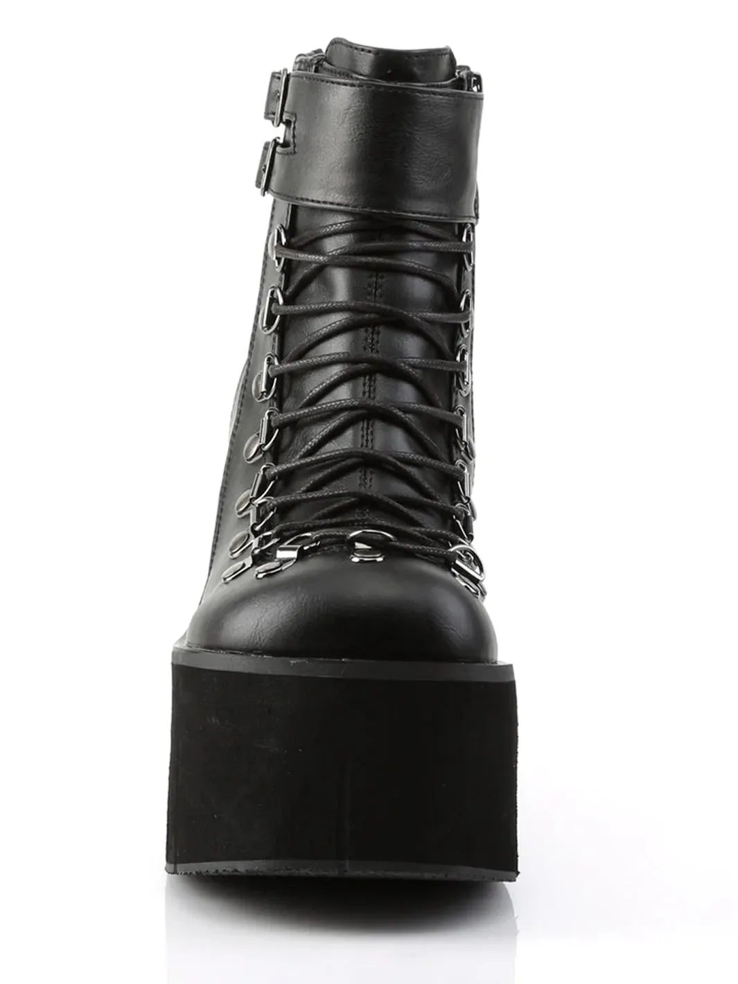 DEMONIA KERA-21 - BLACK VEGAN LEATHER ✰ PRE ORDER ✰