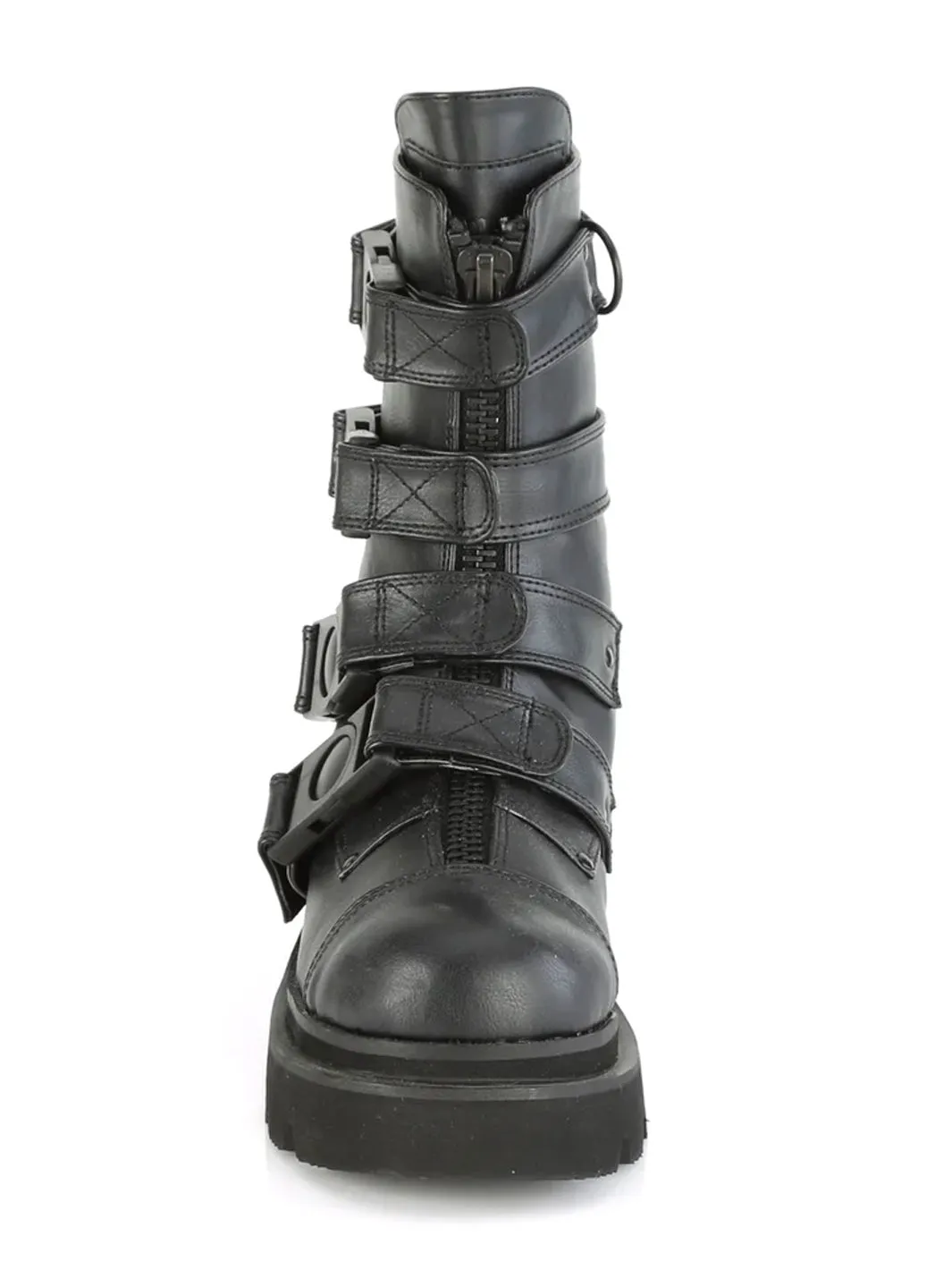 DEMONIA RENEGADE-55 - BLACK VEGAN LEATHER ✰ PRE ORDER ✰