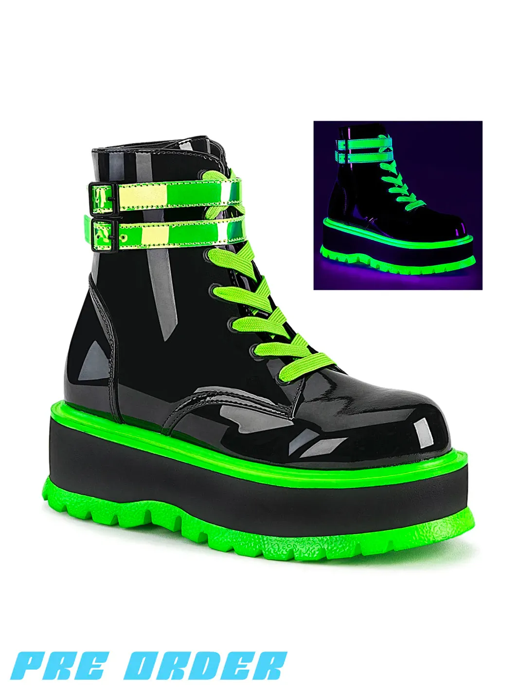 DEMONIA SLACKER-52 - GREEN ✰ PRE ORDER ✰