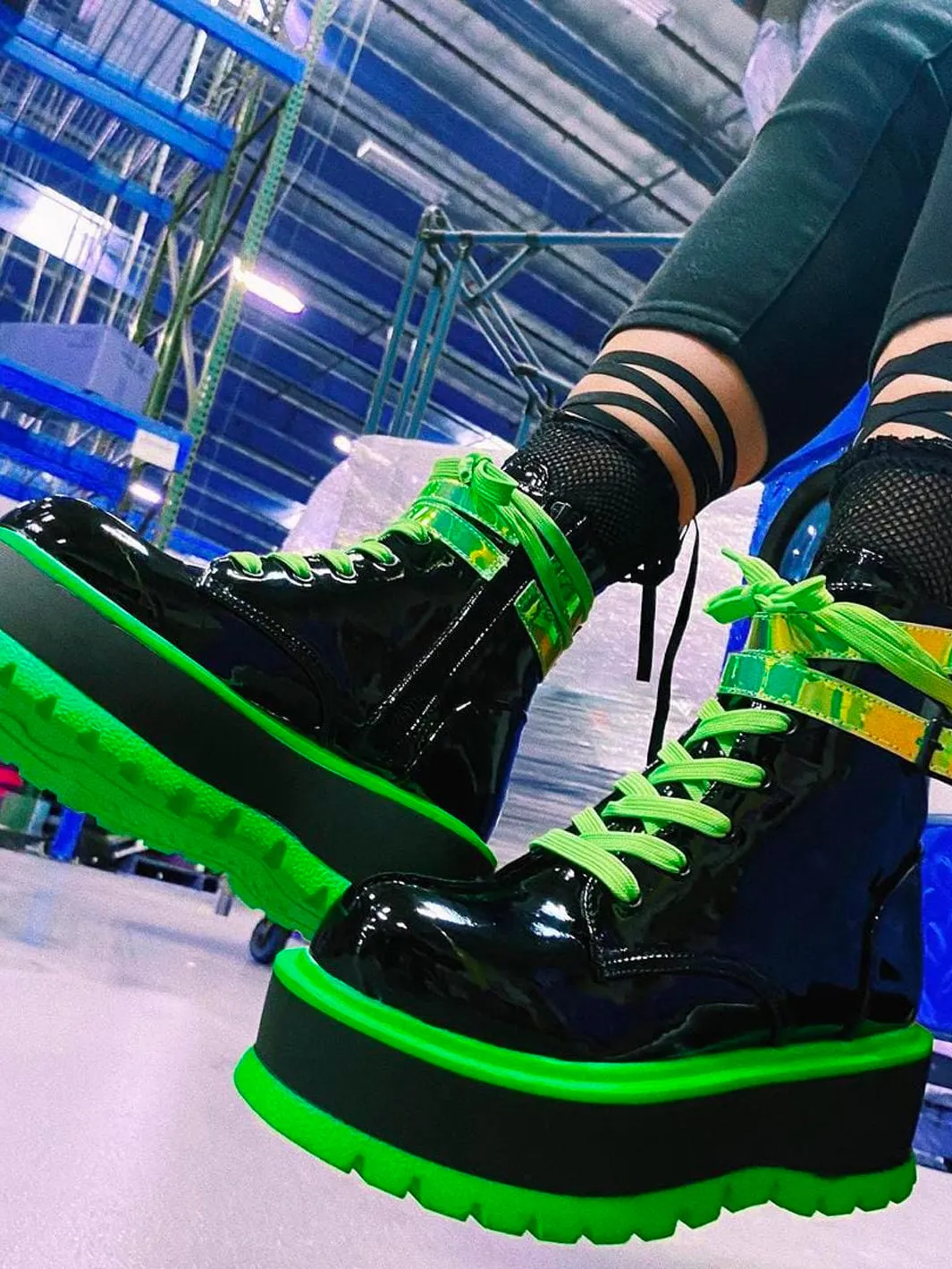 DEMONIA SLACKER-52 - GREEN ✰ PRE ORDER ✰