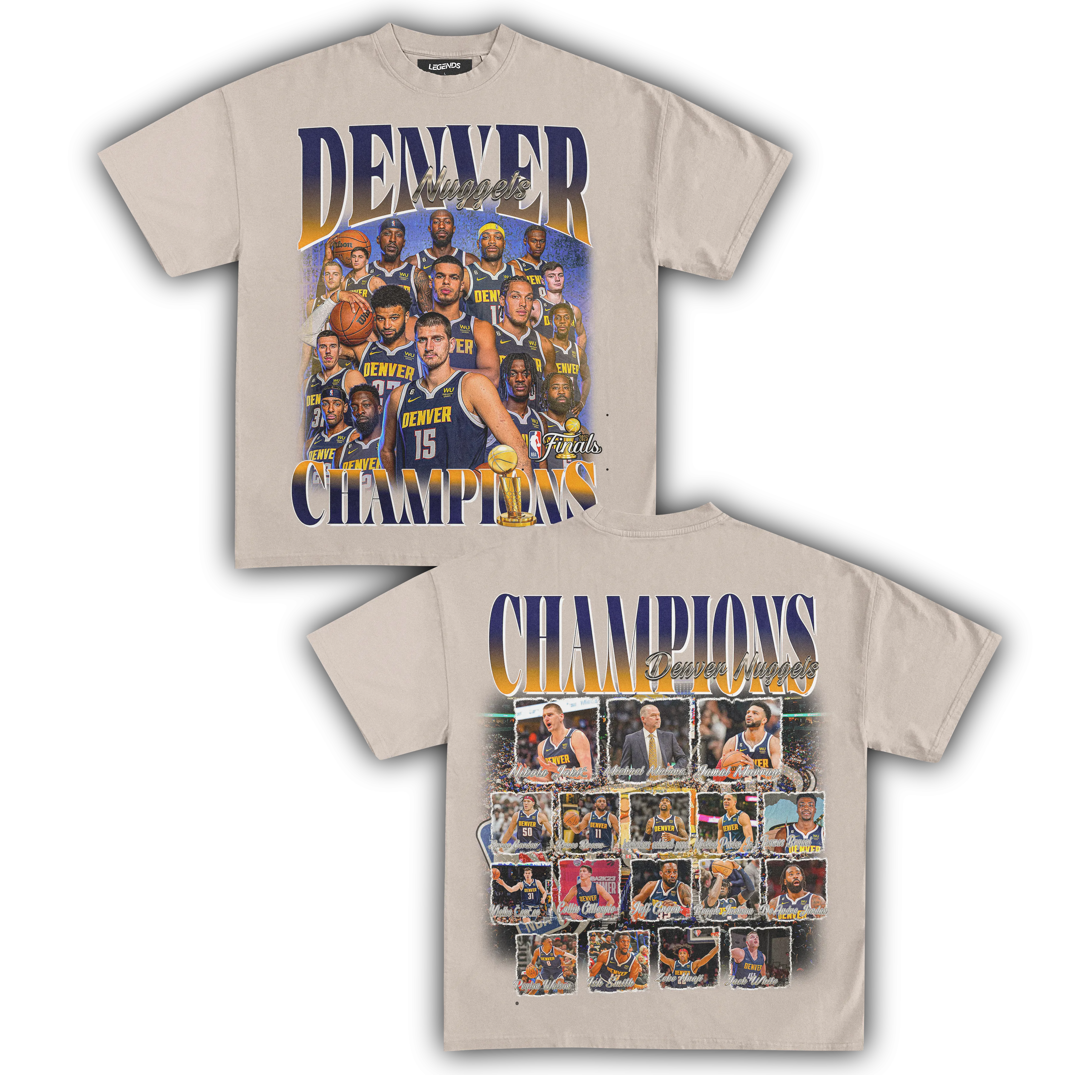 DENVER NUGGETS 2023 CHAMPIONS TEE