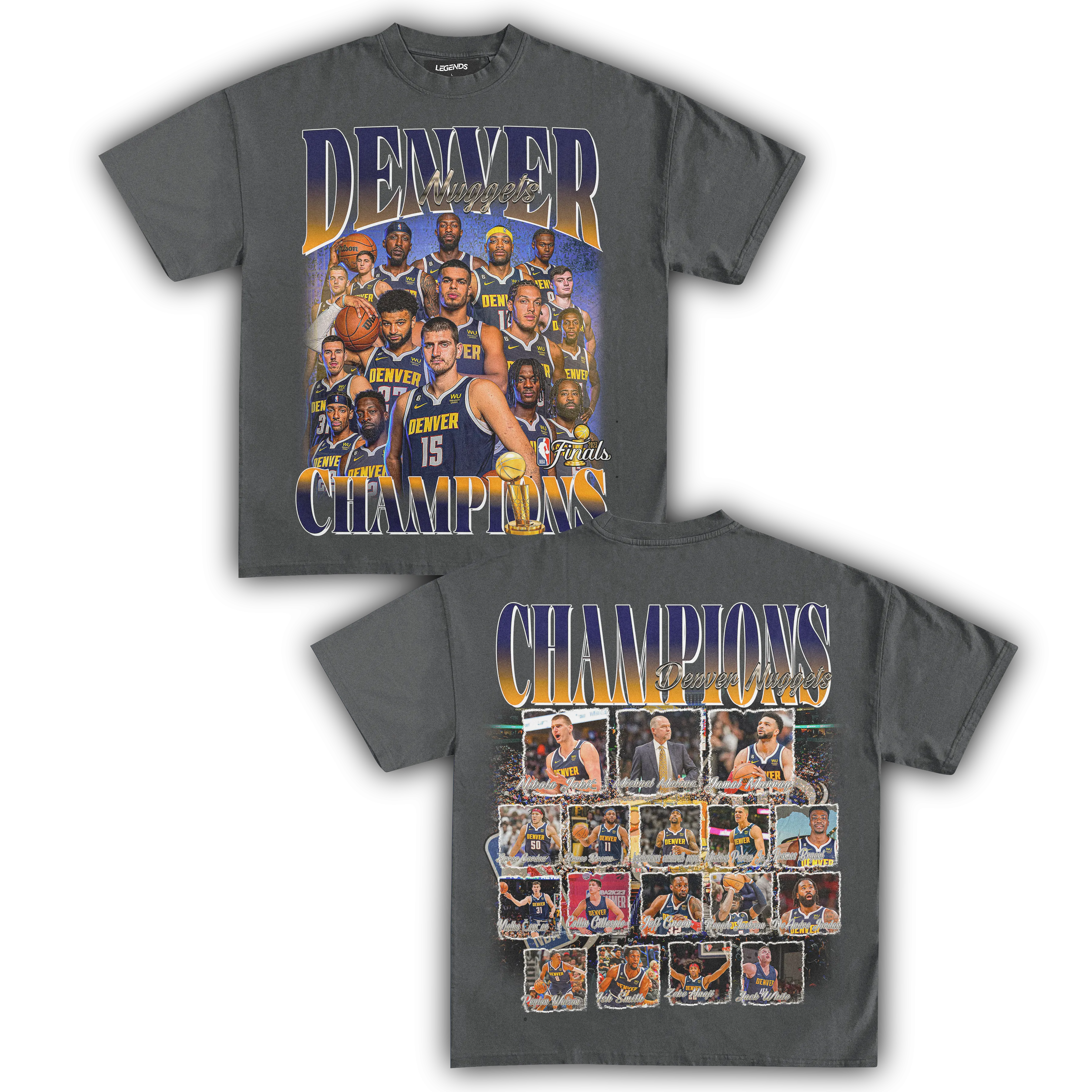 DENVER NUGGETS 2023 CHAMPIONS TEE