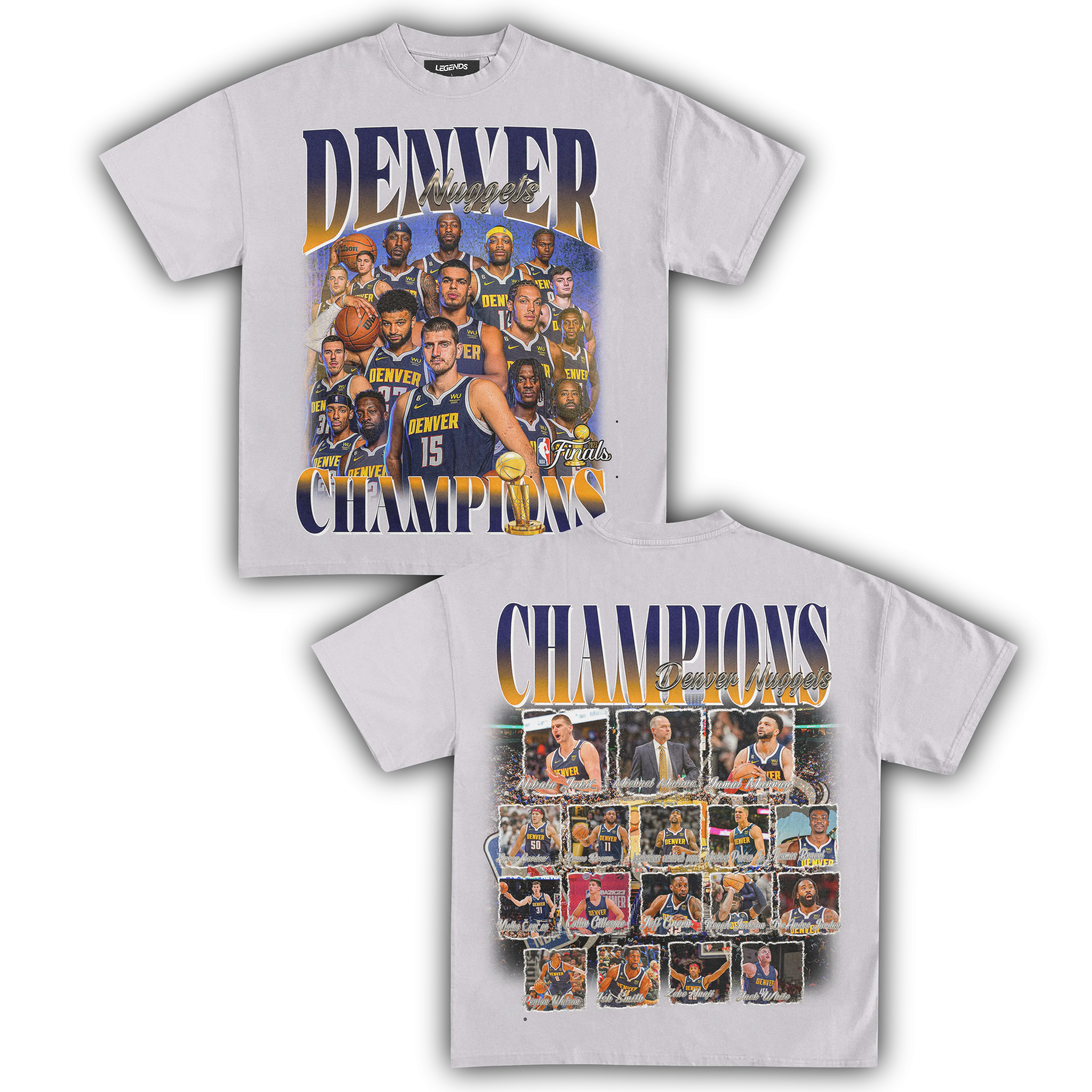 DENVER NUGGETS 2023 CHAMPIONS TEE