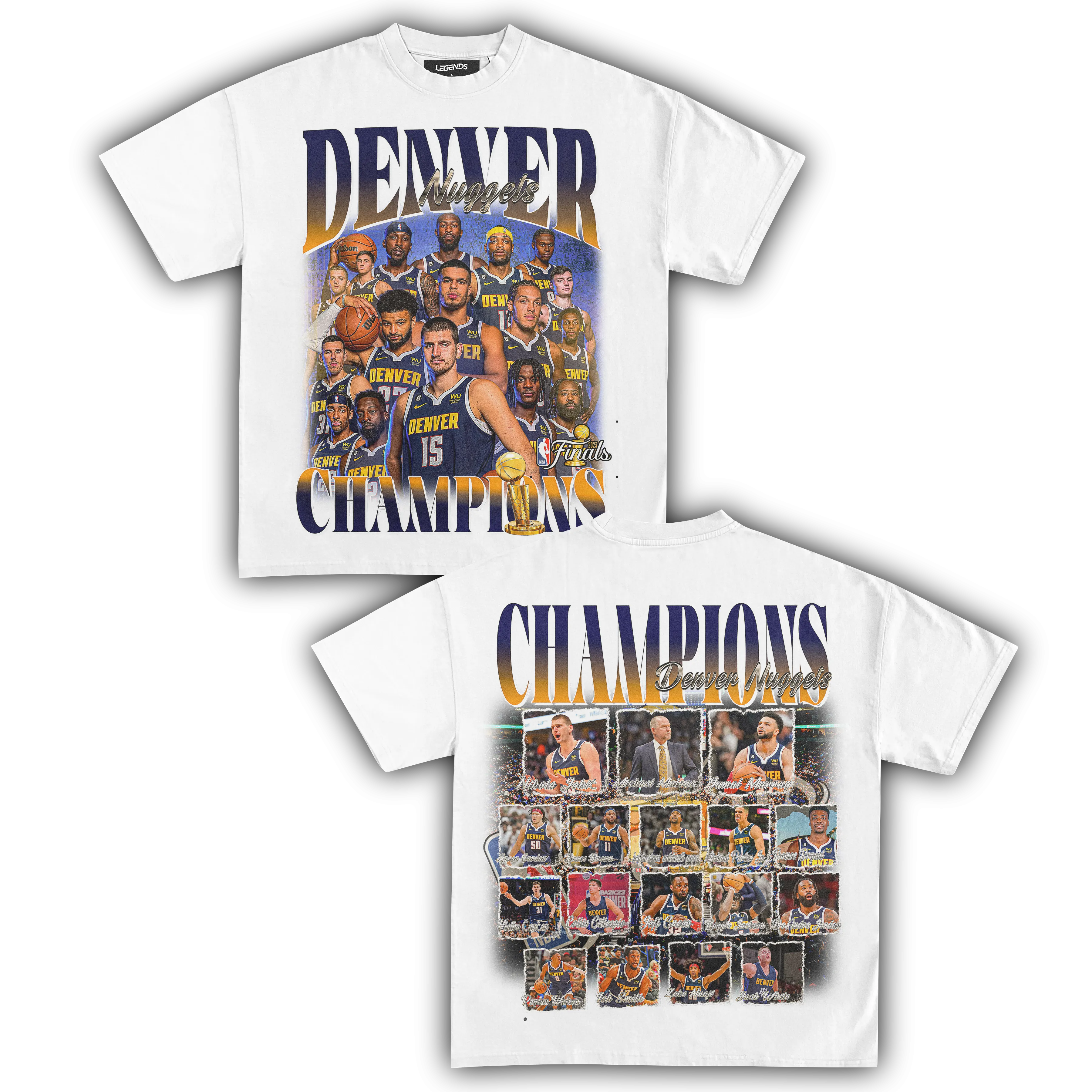 DENVER NUGGETS 2023 CHAMPIONS TEE