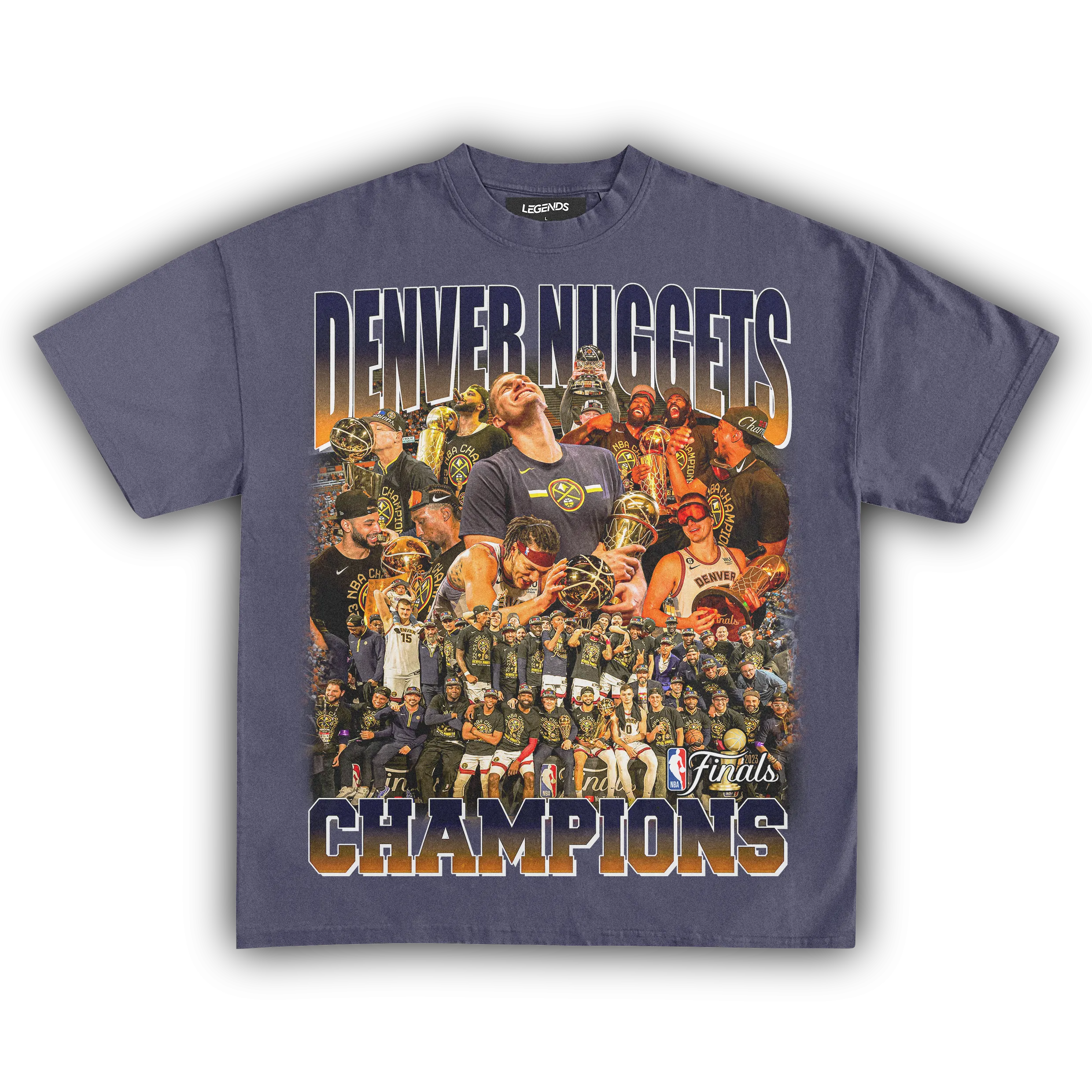 DENVER NUGGETS CHAMPIONSHIP TEE