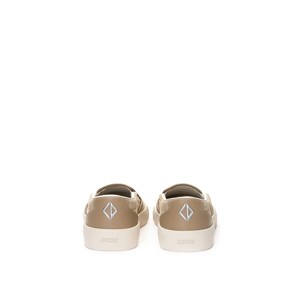 Dior Beige Leather Sneaker