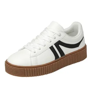 Doorbuster Sneakers - White & Black