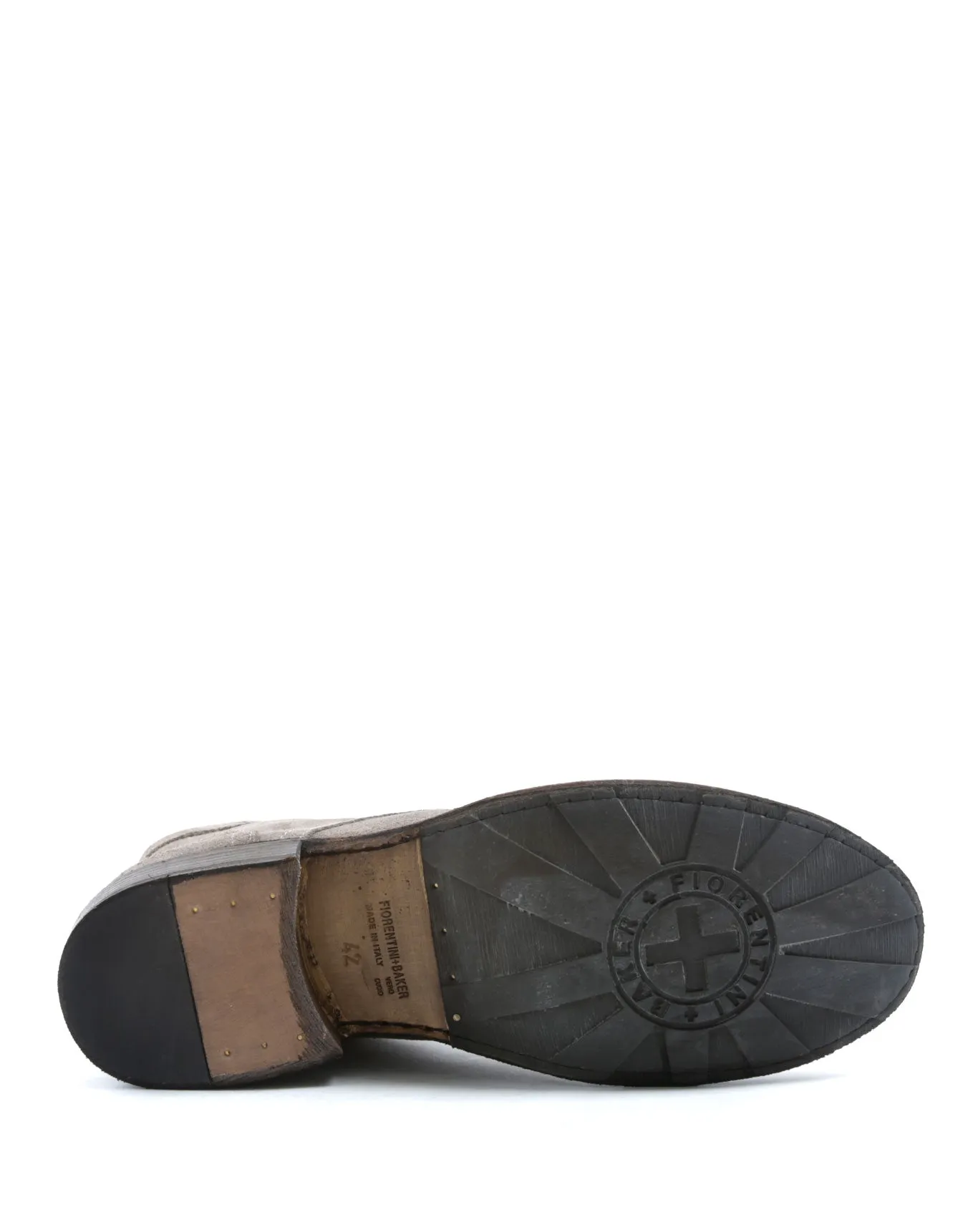 ELME Taupe Suede Lace-up Boots