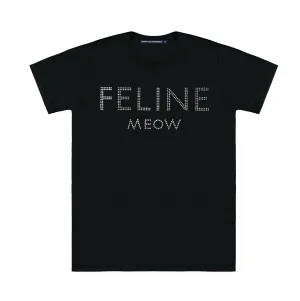 FELINE 2.0 CRYSTAL TEE