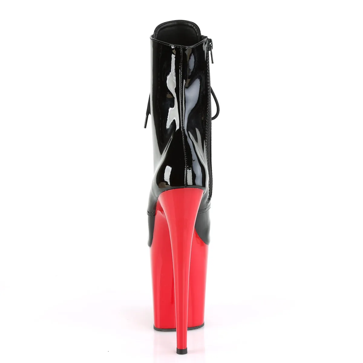 FLAMINGO-1020  Black Patent/Red