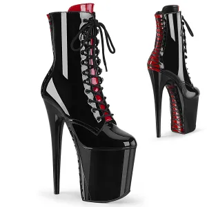 FLAMINGO-1020FH  Black Patent/Black