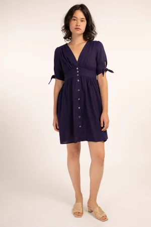 Frnch Amelys Dress (Blue Marine)