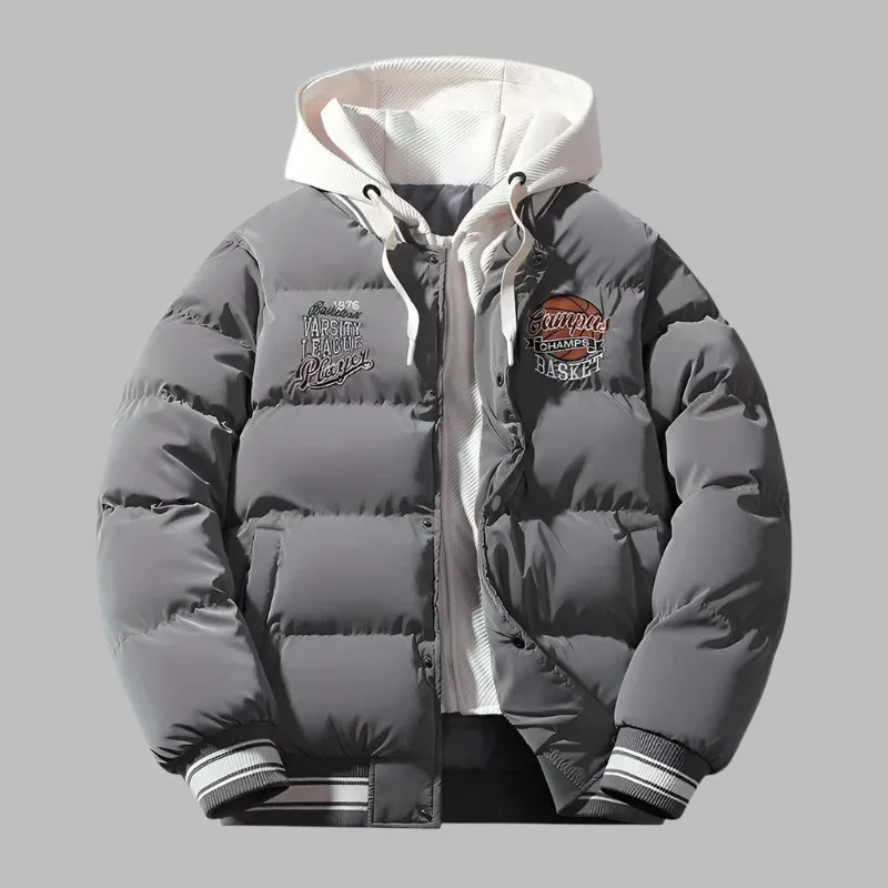 Gabriel – Thickened Men’s Winter Hooded Jacket