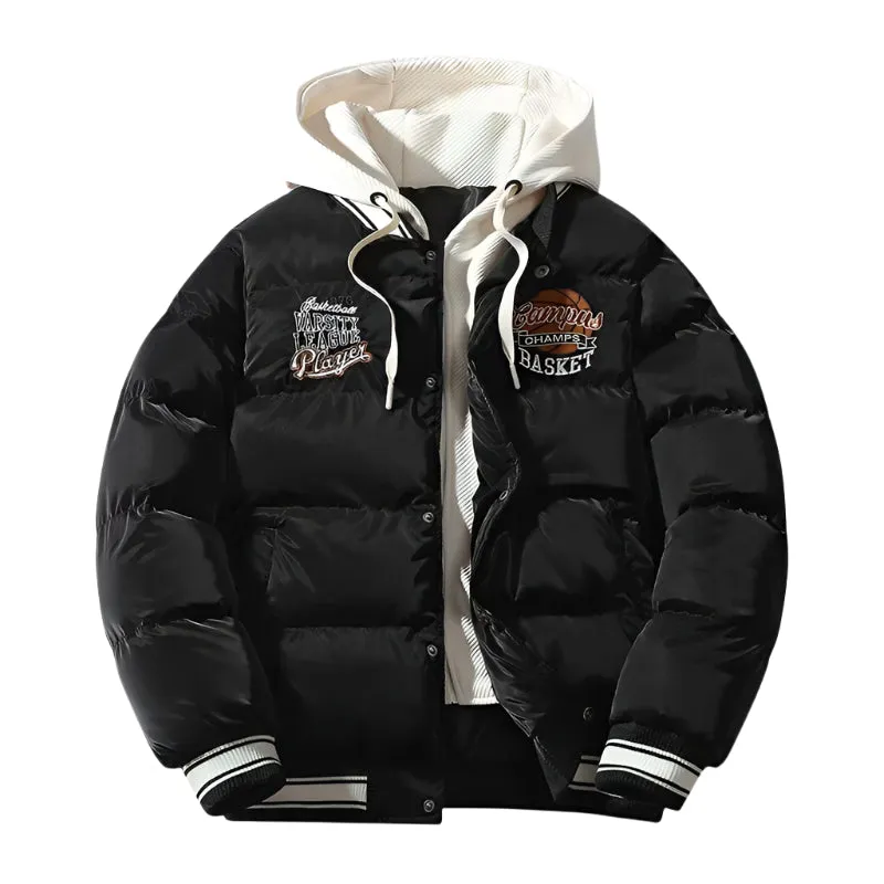 Gabriel – Thickened Men’s Winter Hooded Jacket