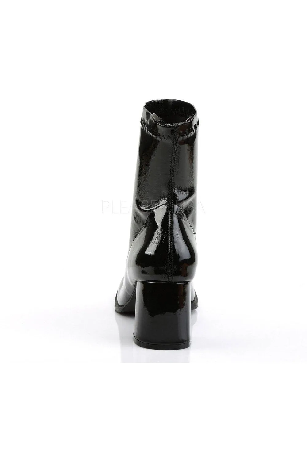 GOGO-150 Costume GoGo Boot | Black Patent