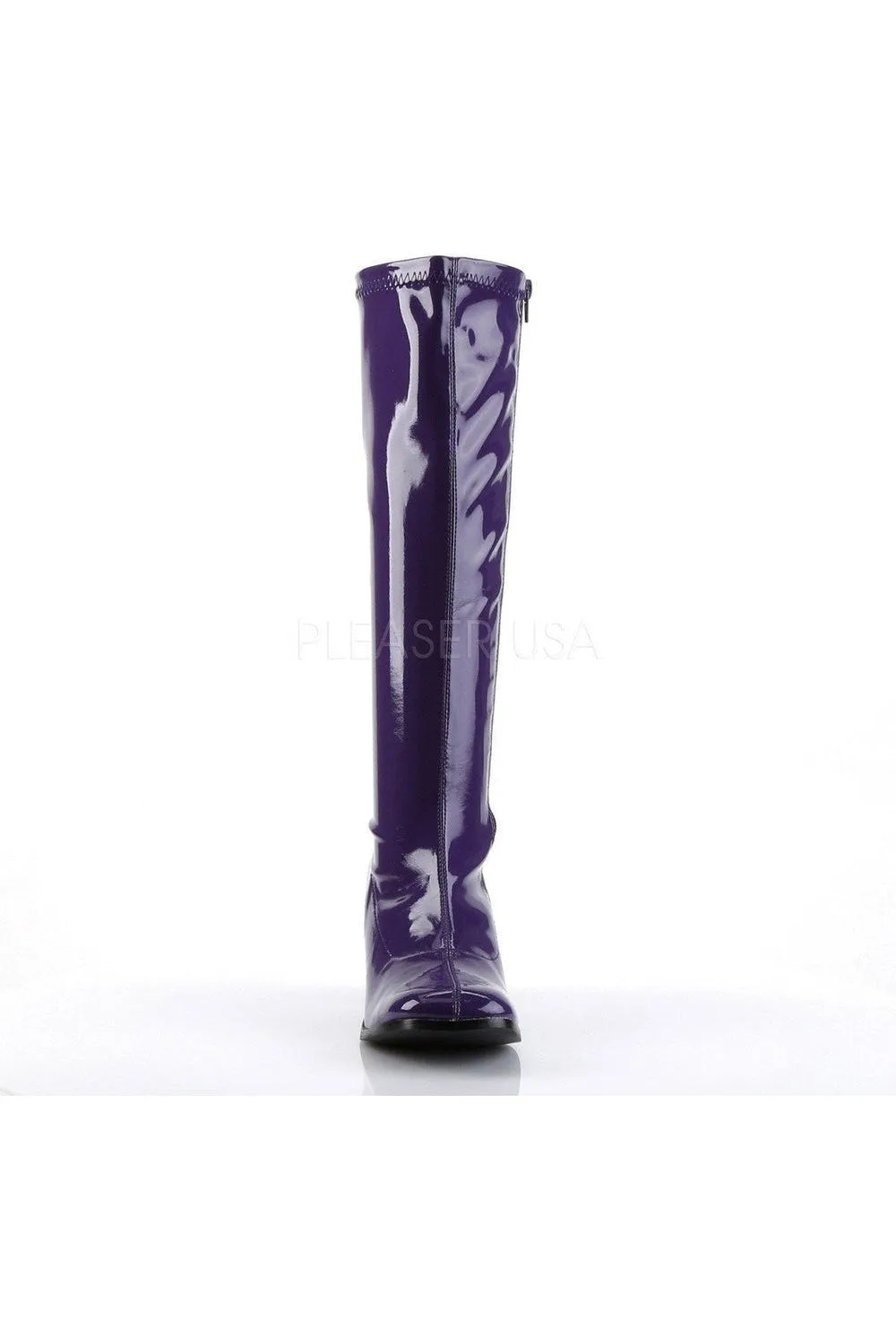 GOGO-300 Go Go Boot | Purple Patent