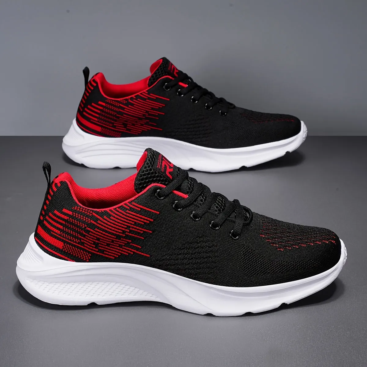 GS Lace Knit | Comfortabele trendy loopschoenen met zachte zool voor heren