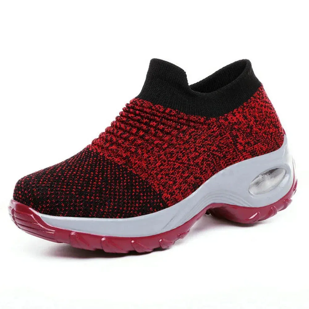 GS Slip-On | Lichtgewicht platform sneakers zonder veters voor dames