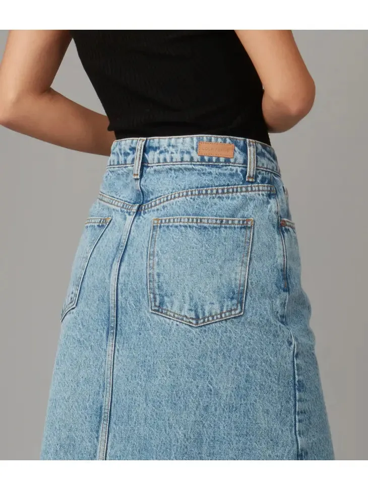 Halston VIB Denim Skirt by Lola Denim