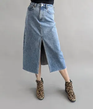 Halston VIB Denim Skirt by Lola Denim