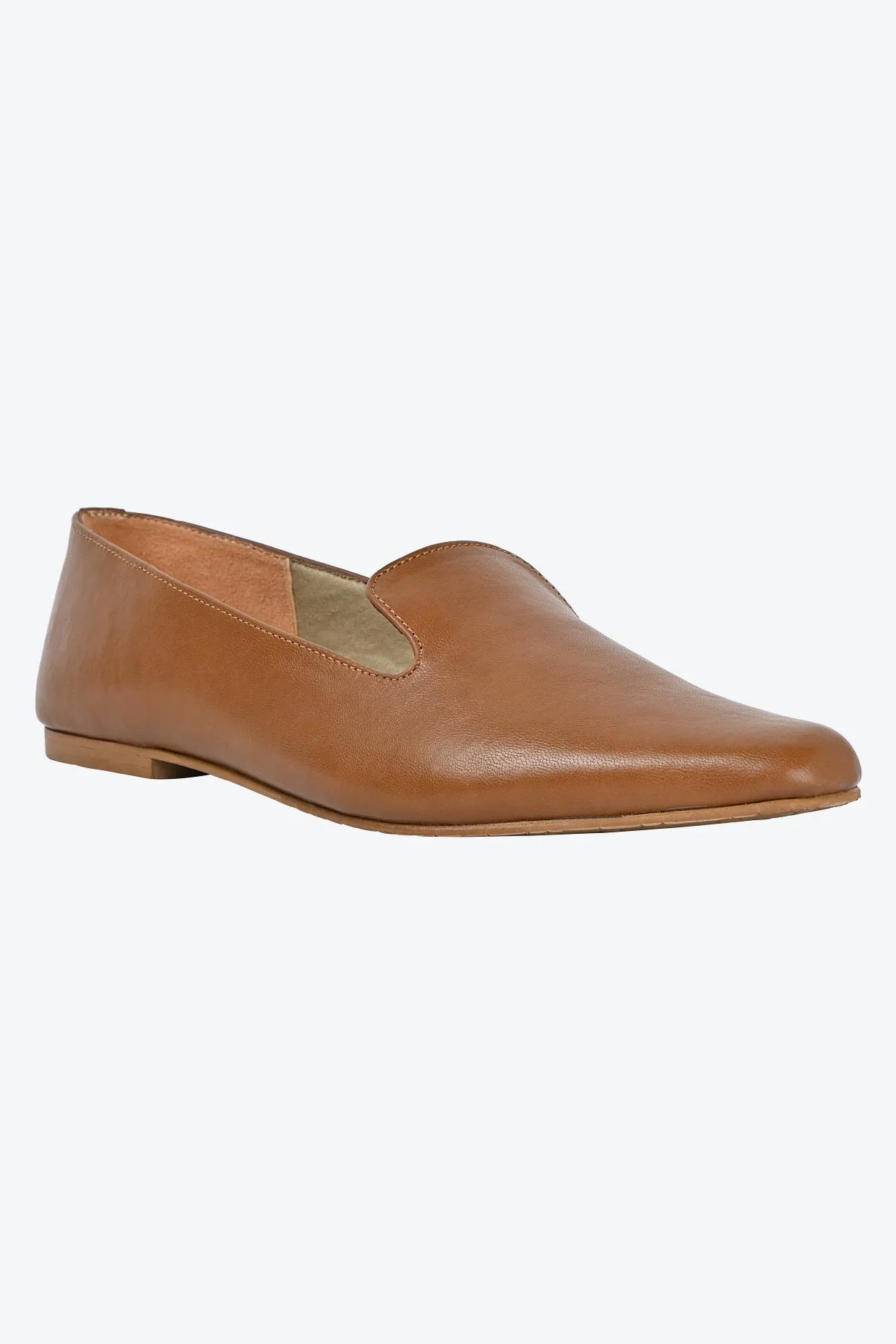 Hannah in Tan Loafers For Women
