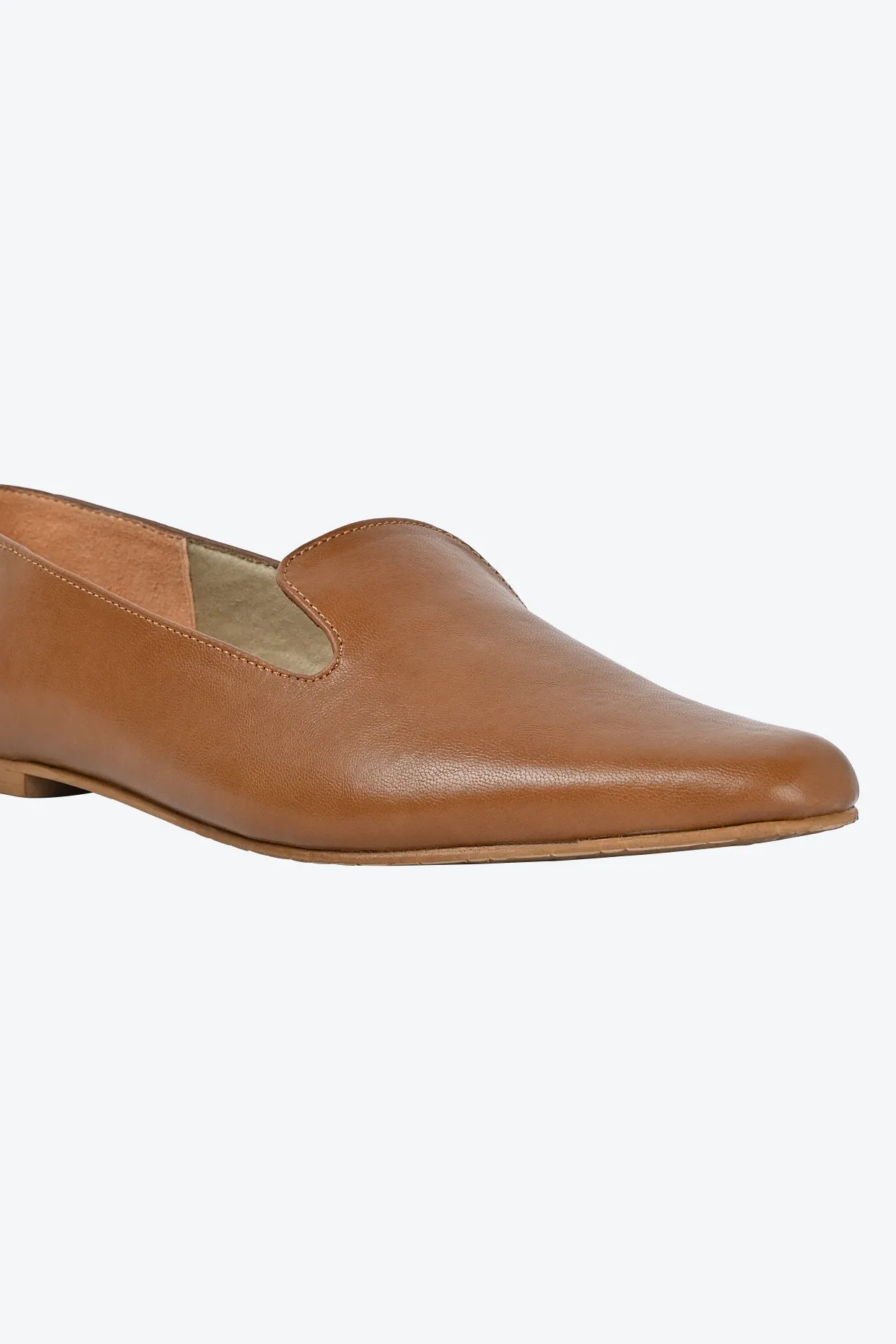 Hannah in Tan Loafers For Women