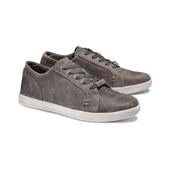 Harley-Davidson® Men's Yorkton Grey Low Cut Garage Sneakers