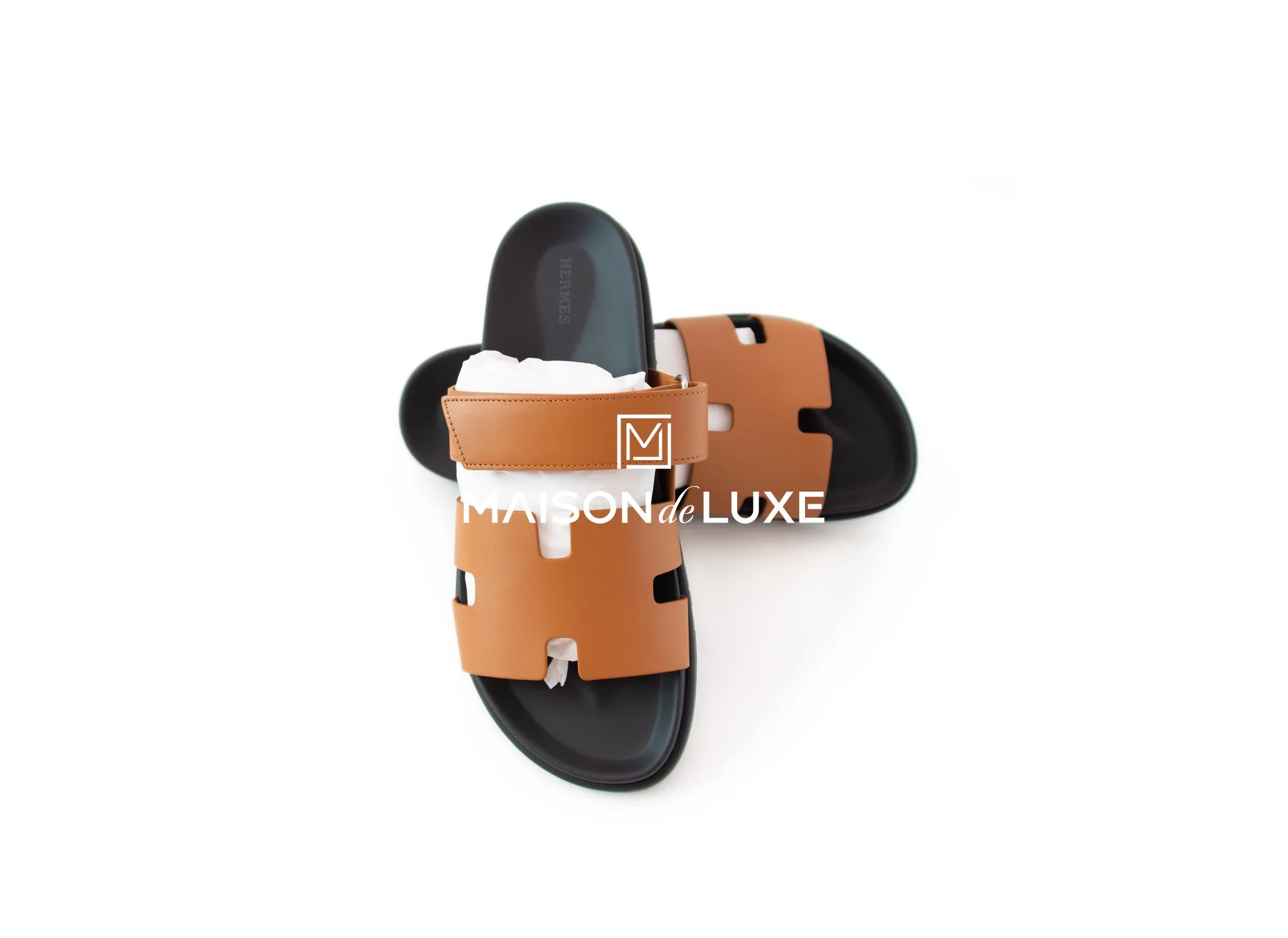Hermes Men's Naturel Chypre Sandal 43.5