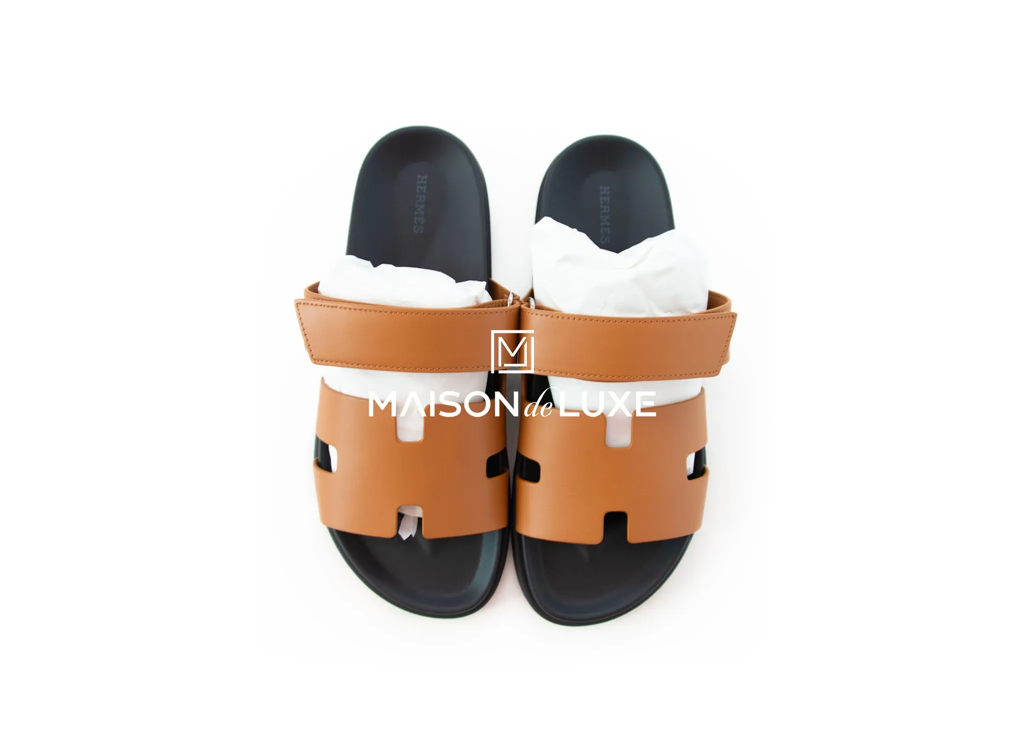 Hermes Men's Naturel Chypre Sandal 43.5
