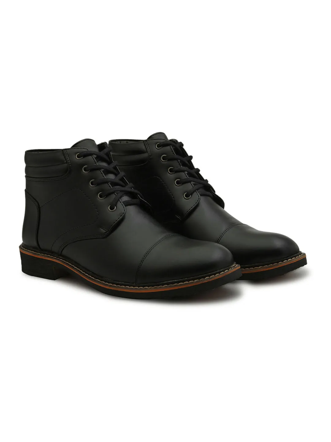 Hydes N Hues Men High Ankle Lace Boots
