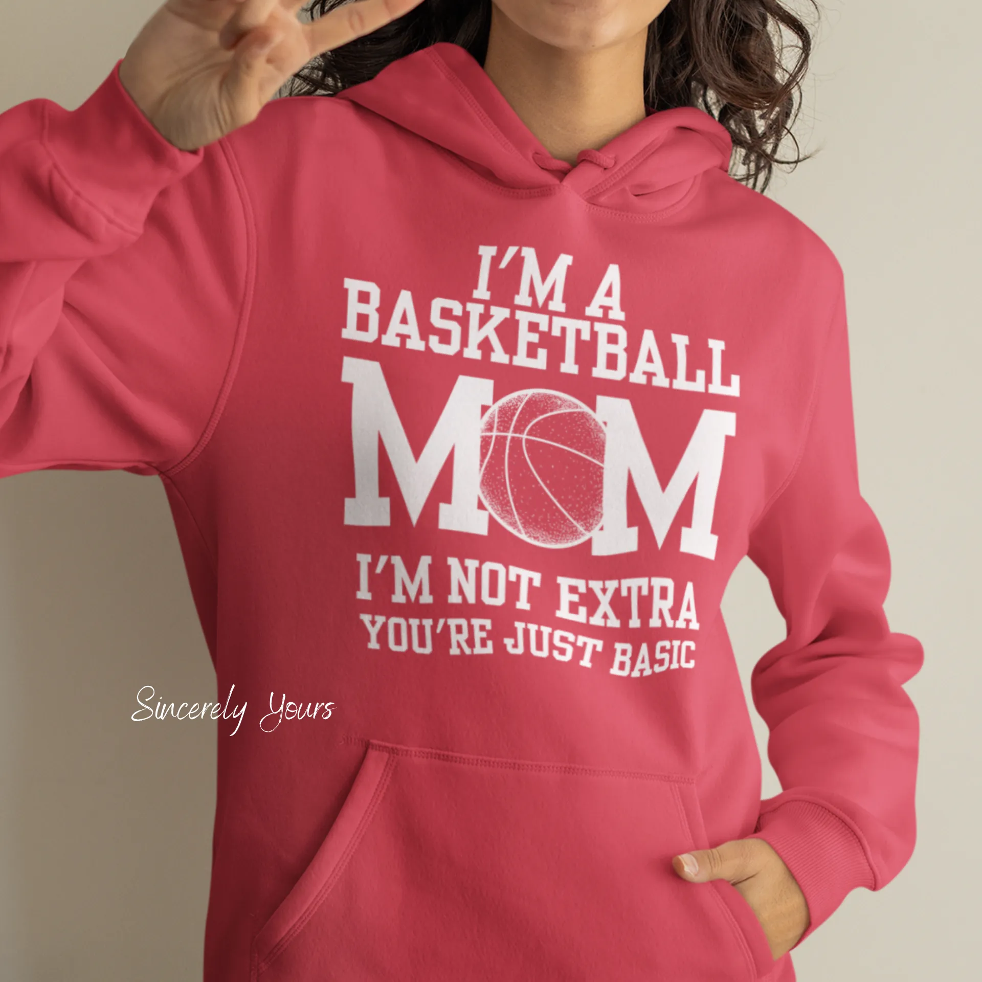 I'm a Basketball Mom | I'm Not Extra - Sweatshirt