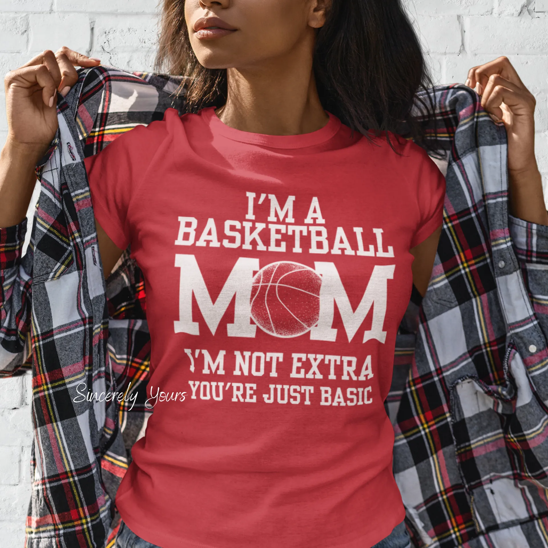 I'm a Basketball Mom | I'm Not Extra - Sweatshirt