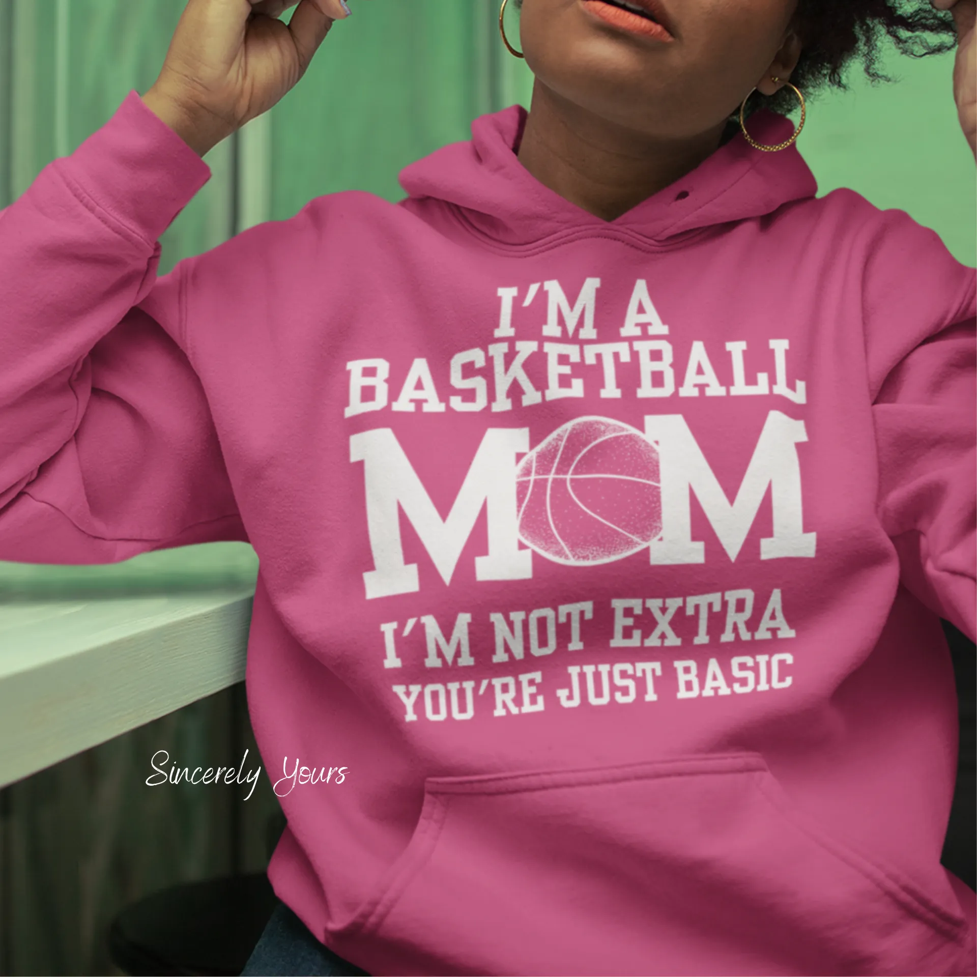 I'm a Basketball Mom | I'm Not Extra - Sweatshirt
