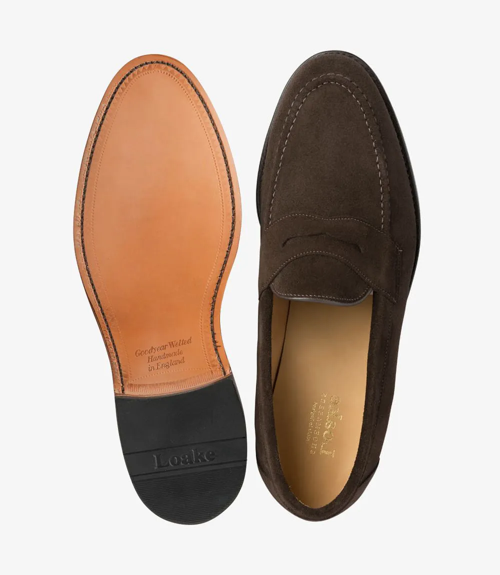 Imperial Dark Brown Suede