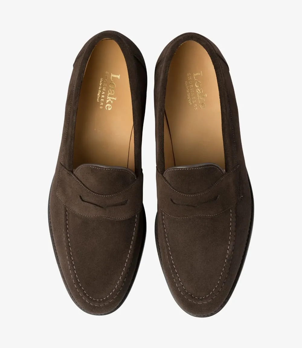 Imperial Dark Brown Suede