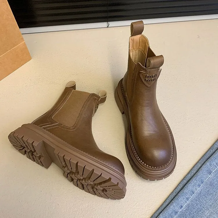 INSTOCK-Martin boots women